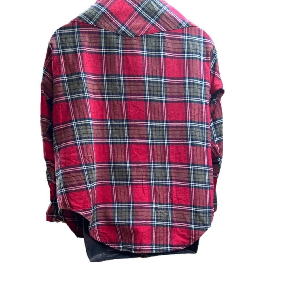 Big Mac workwear red plaid men’s shirt Size XXL - Picture 2 of 8
